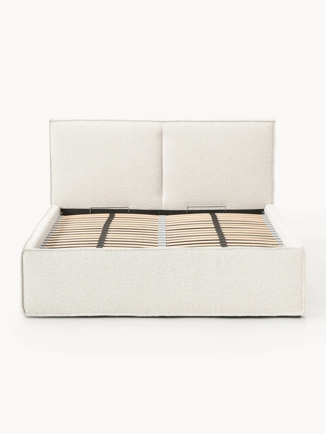 Sale Cama tapizada en tejido bouclé con espacio de almacenamiento Dream Camas Tapizadas|Camas