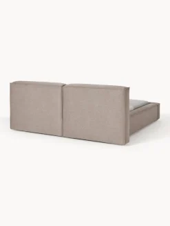 Camas Tapizadas|Camas></noscript>Westwing Collection Cama tapizada Lennon Tejido taupe