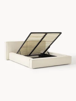 Discount Cama tapizada Lennon, con espacio de almacenamiento Camas Tapizadas|Camas