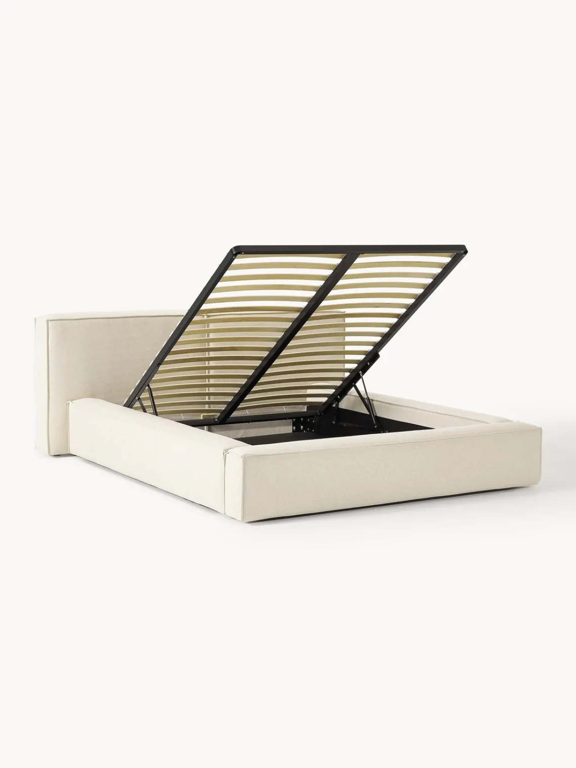 Discount Cama tapizada Lennon, con espacio de almacenamiento Camas Tapizadas|Camas