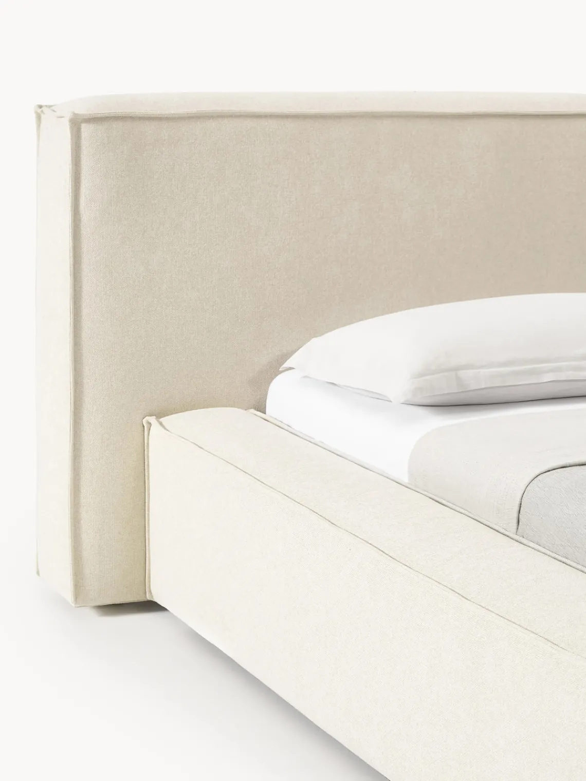 Discount Cama tapizada Lennon, con espacio de almacenamiento Camas Tapizadas|Camas