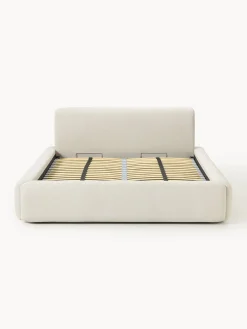 Clearance Cama tapizada Melva, con espacio de almacenamiento Camas Tapizadas|Camas