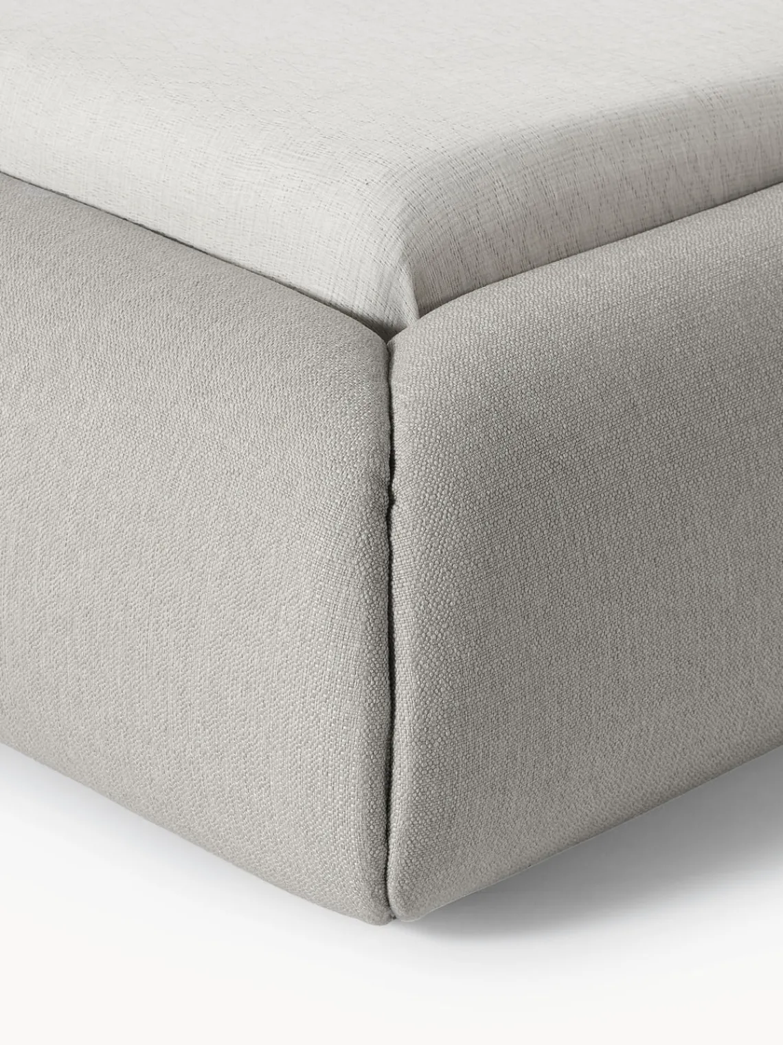 Camas Tapizadas|Camas>Westwing Collection Cama tapizada Sofia Tejido gris