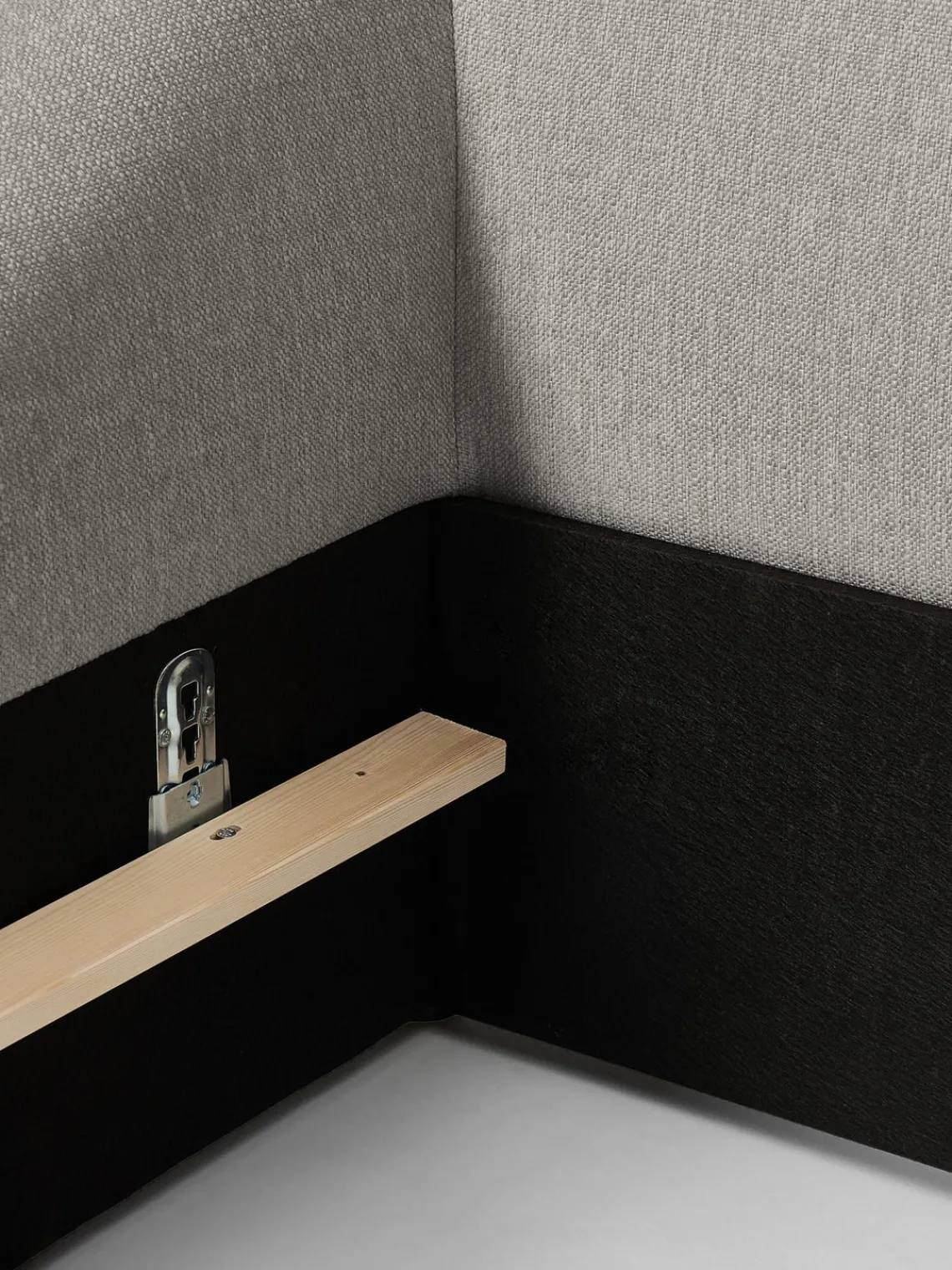 Camas Tapizadas|Camas>Westwing Collection Cama tapizada Sofia Tejido gris