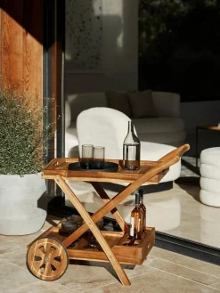 Sale Camarera para exterior Noemi Mesas Auxiliares De Jardín|Mesas Auxiliares De Jardí­N