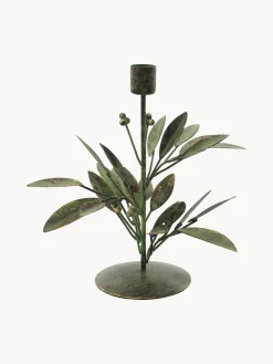 Hot Candelabro artesanal Leaves Candelabros|Jarrones