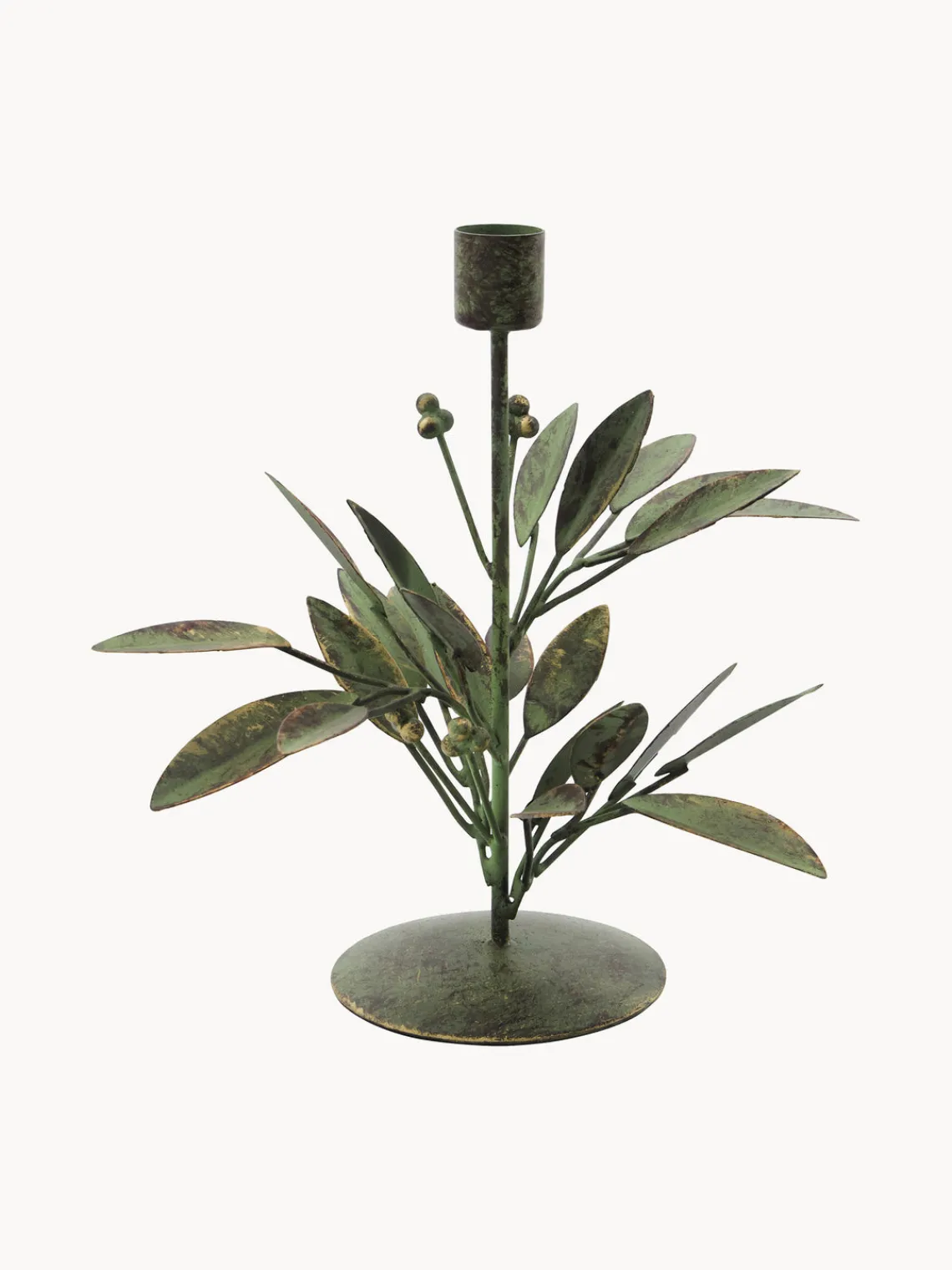 Hot Candelabro artesanal Leaves Candelabros|Jarrones