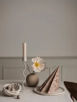 Sale Candelabro Curved, 24 cm Candelabros|Jarrones