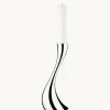 Outlet Candelabro de acero inoxidable con forma orgánica Cobra, 40 cm Candelabros|Velas Y Candelabros