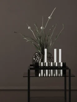 Best Candelabro de acero inoxidable Ripply Candelabros|Velas Y Candelabros