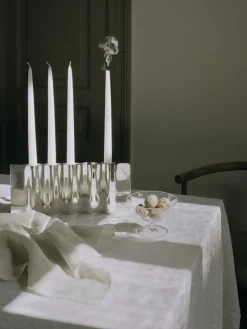 Best Candelabro de acero inoxidable Ripply Candelabros|Velas Y Candelabros