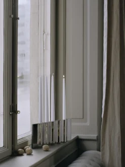 Best Candelabro de acero inoxidable Ripply Candelabros|Velas Y Candelabros