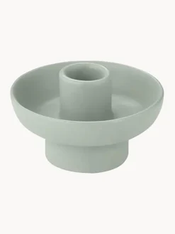 Candelabros|Jarrones>blomus Candelabro de cerámica Vela Verde salvia