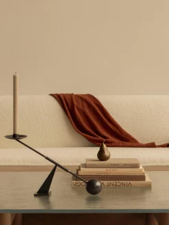 Candelabros|Jarrones>Audo Copenhagen Candelabro de diseño Interconnect Negro, latón