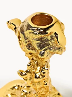 Candelabros|Jarrones></noscript>POLSPOTTEN Candelabro de metal Drip Dorado