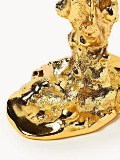 Candelabros|Jarrones></noscript>POLSPOTTEN Candelabro de metal Drip Dorado