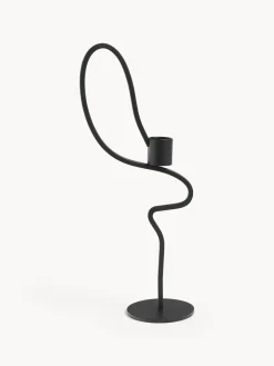 Candelabros|Jarrones>Ferm Living Candelabro de metal Valse Negro