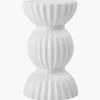 Candelabro de porcelana con relieves Tura Candelabros|Jarrones