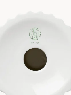 Candelabro de porcelana con relieves Tura Candelabros|Jarrones