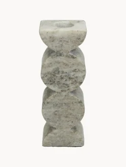 Candelabro en look mármol Kinga Candelabros|Jarrones