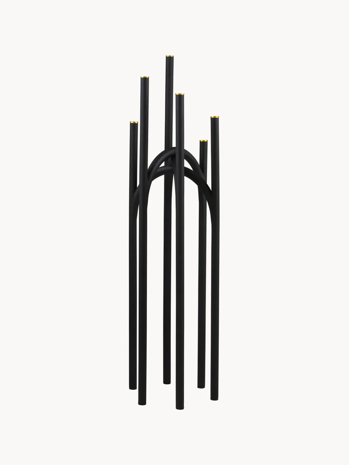 New Candelabro grande de metal Angui Candelabros|Jarrones