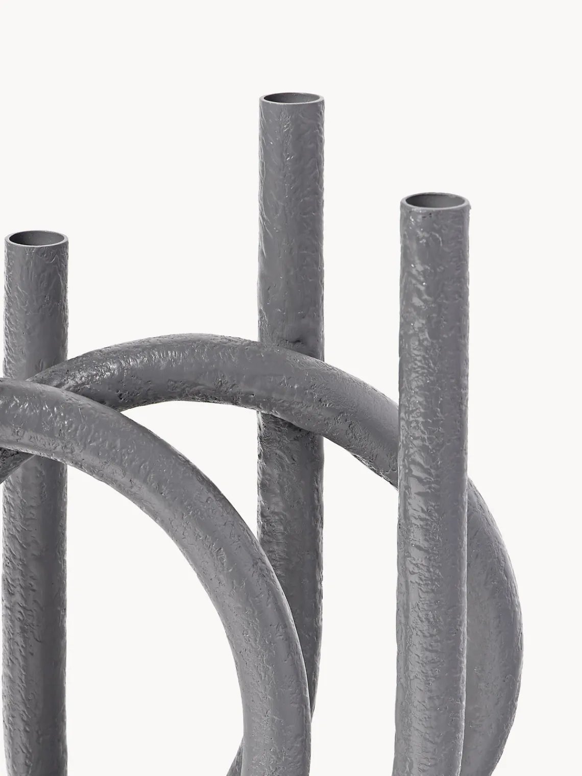 Candelabros|Jarrones>Westwing Collection Candelabro Naia Gris oscuro