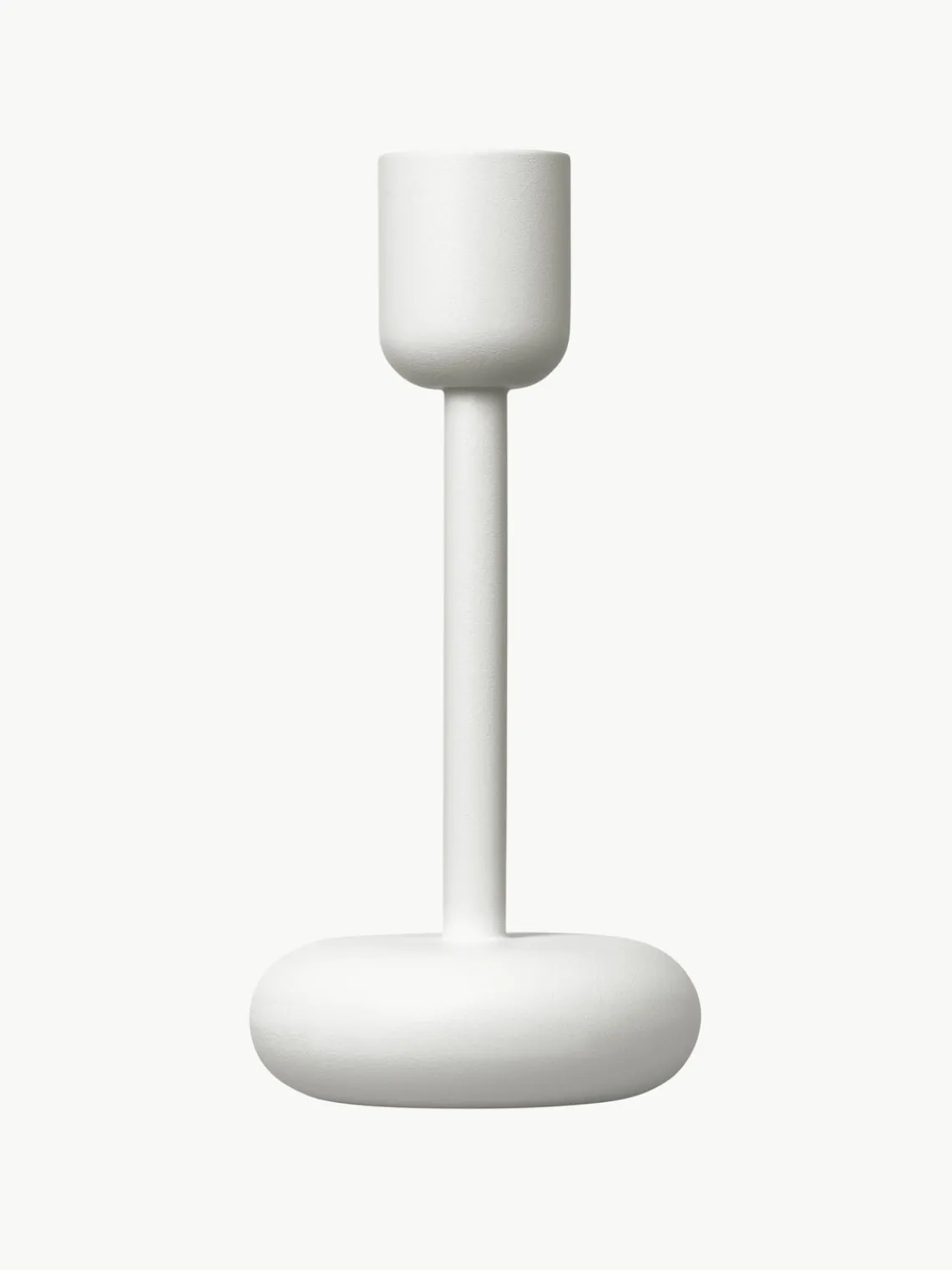 Candelabros|Jarrones>iittala Candelabro Nappula, 18 cm Blanco