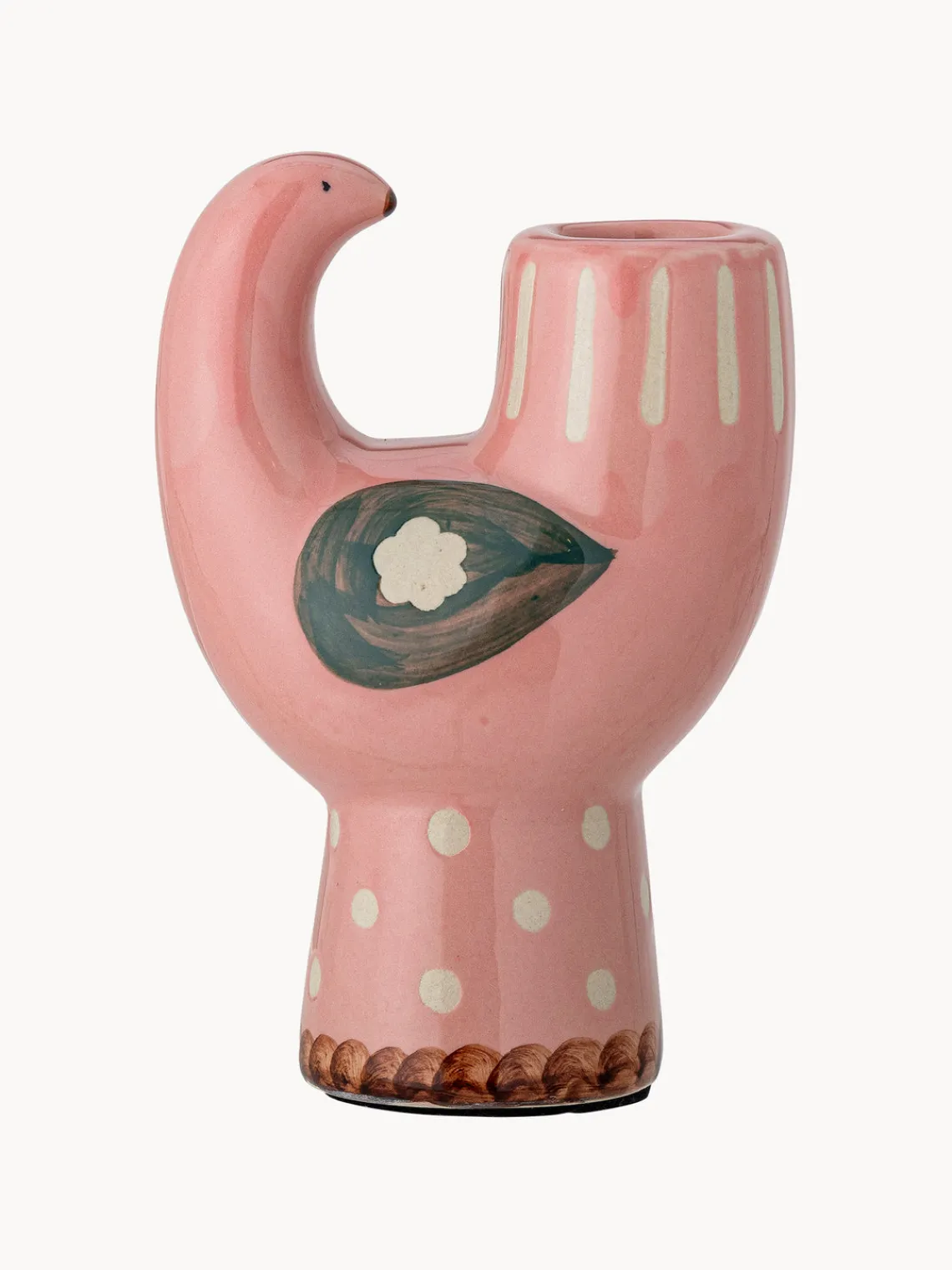 Candelabros|Jarrones>Bloomingville Candelabro pintado a mano Trudy