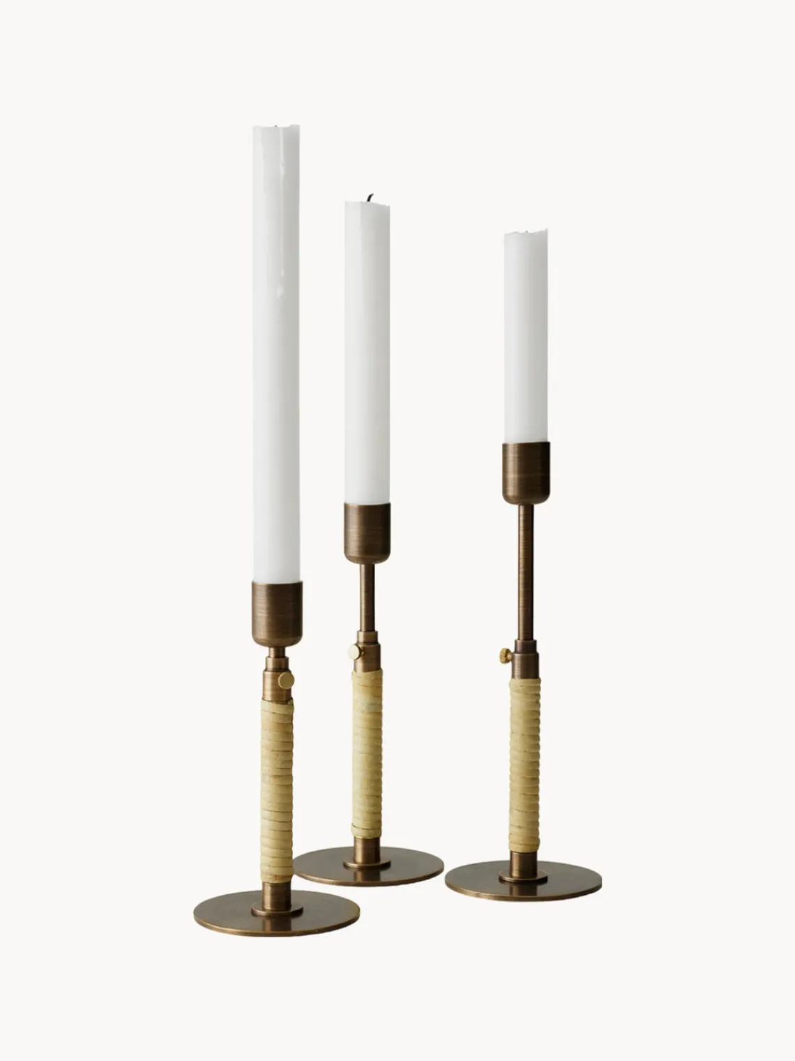 Candelabros|Jarrones>Audo Copenhagen Candelabro regulable en altura Duca