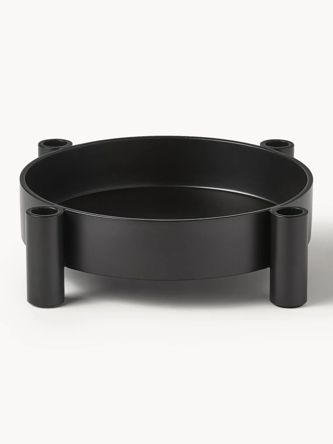 Candelabros|Jarrones>Broste Copenhagen Candelabro Silke Negro mate