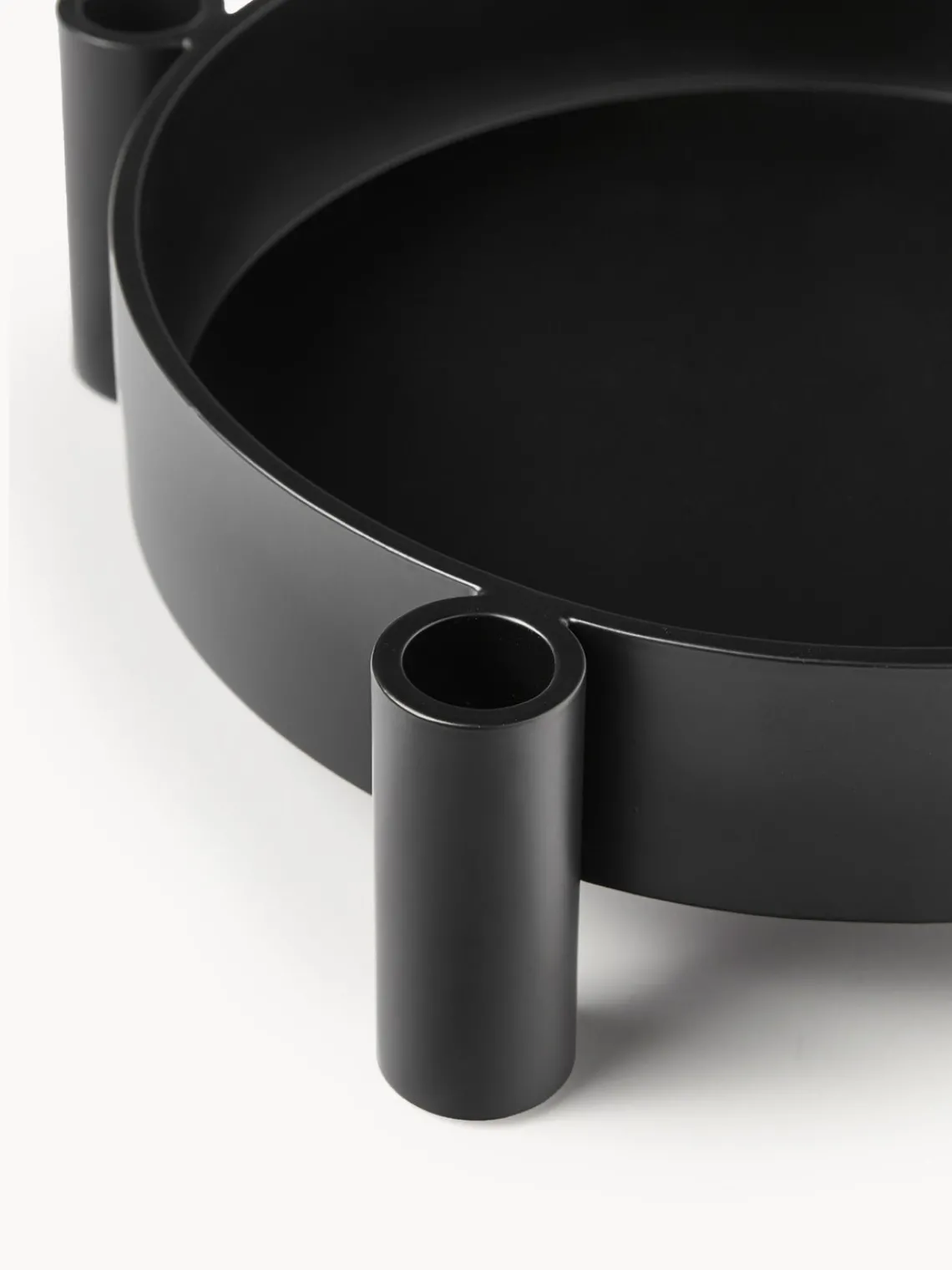 Candelabros|Jarrones>Broste Copenhagen Candelabro Silke Negro mate