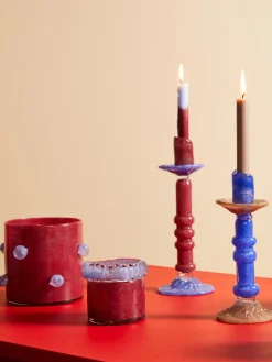 New Candelabro soplado Arlo Candelabros|Jarrones