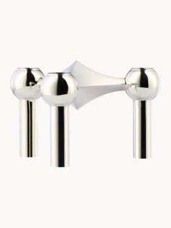 Candelabros|Jarrones>STOFF Nagel Candelabro Plateado brillante