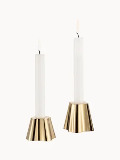 Outlet Candelabros de latón Alvar Aalto, 2 uds. Candelabros|Jarrones