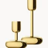 Candelabros|Jarrones>iittala Candelabros de latón Nappula, 2 uds.