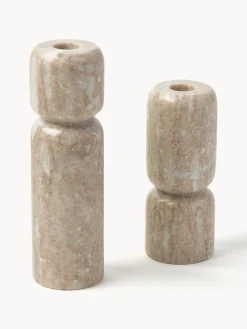 Online Candelabros de mármol Como, 2 uds. Candelabros|Jarrones