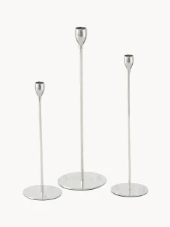 Outlet Candelabros Malte, 3 uds. Candelabros|Jarrones