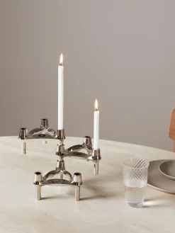 Outlet Candelabros Rosey, 3 uds. Candelabros|Jarrones