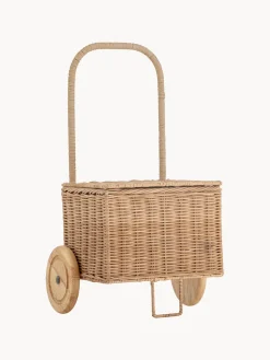 Decoración Infantil|Cestas Y Cajas>Bloomingville Mini Carrito infantil de ratán Penne