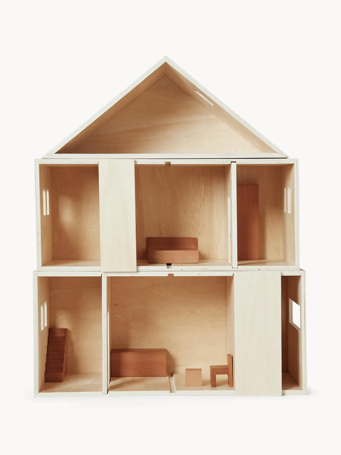 Juguetes A Partir De 1 Año|Juguetes Y Peluches>Ferm Living Kids Casa apilable de madera Toro