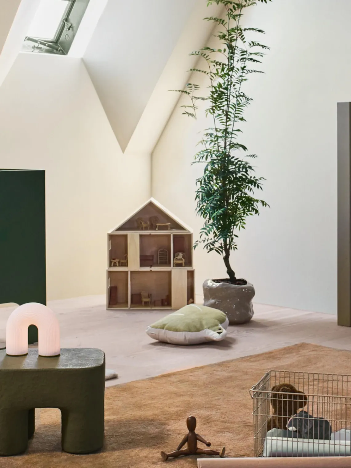 Juguetes A Partir De 1 Año|Juguetes Y Peluches>Ferm Living Kids Casa apilable de madera Toro