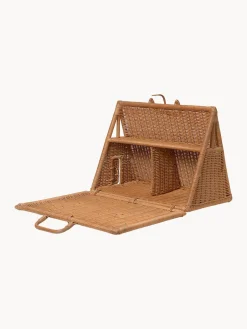 Hot Casa de juegos artesanal de ratán A-house Niños Juguetes A Partir De 1 Año|Decoración Infantil