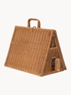 Hot Casa de juegos artesanal de ratán A-house Niños Juguetes A Partir De 1 Año|Decoración Infantil