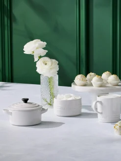 Ollas|Ollas></noscript>LE CREUSET Cazuela pequeña Mini Cocotte Blanco, negro