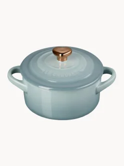 Ollas|Ollas></noscript>LE CREUSET Cazuela pequeña Mini Cocotte Verde menta, dorado