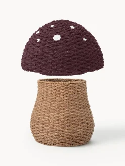 Decoración Infantil|Cestas Y Cajas>Bloomingville Mini Cesta artesanal con tapadera Corintha