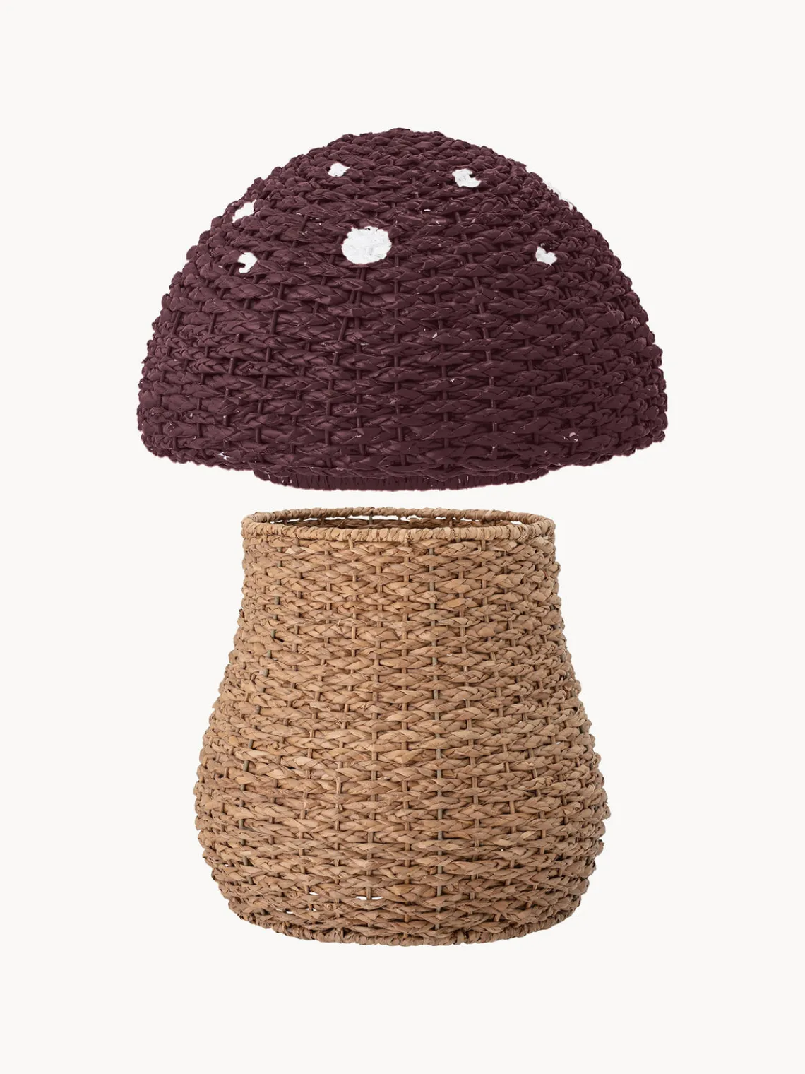 Decoración Infantil|Cestas Y Cajas>Bloomingville Mini Cesta artesanal con tapadera Corintha