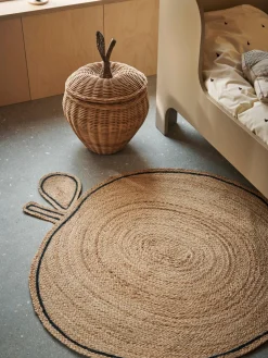 Sale Cesta artesanal de ratán Apple Niños Decoración Infantil|Cestas Y Cajas