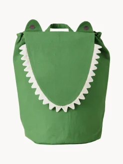 Outlet Cesta de algodón ecológico Crocodile Niños Decoración Infantil|Cestas Y Cajas