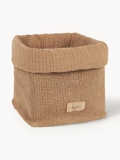 Accesorios Para Cambiadores|Accesorios Para Cambiadores>Nobodinoz Cesta de algodón ecológico Wabi Sabi Turrón